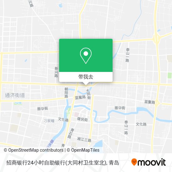 招商银行24小时自助银行(大同村卫生室北)地图