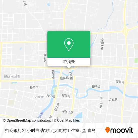 招商银行24小时自助银行(大同村卫生室北)地图