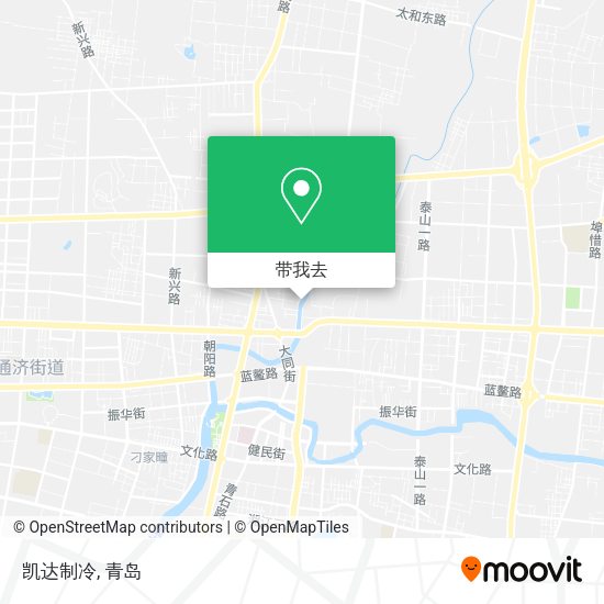 凯达制冷地图