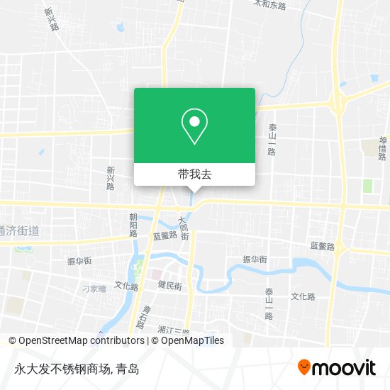 永大发不锈钢商场地图