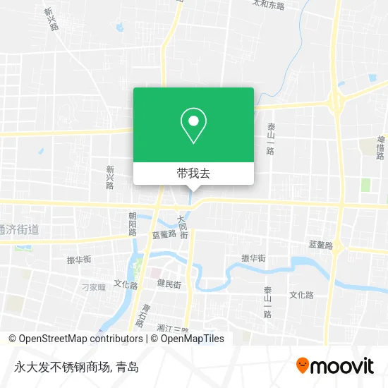 永大发不锈钢商场地图