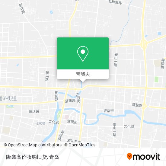 隆鑫高价收购旧货地图