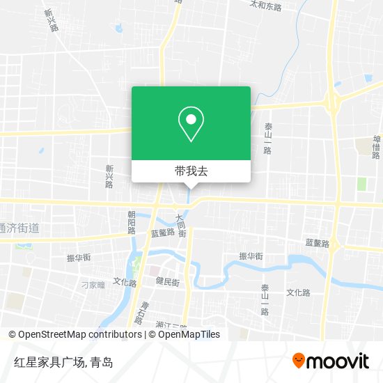 红星家具广场地图