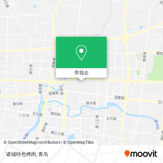 诸城特色烤肉地图