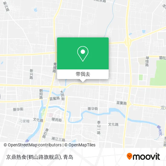 京鼎熟食(鹤山路旗舰店)地图