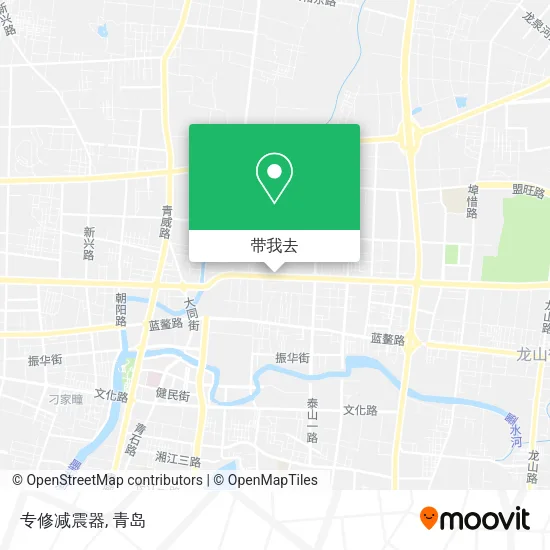 专修减震器地图