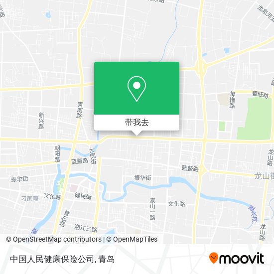 中国人民健康保险公司地图