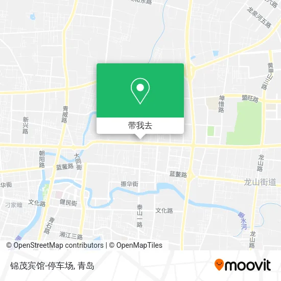 锦茂宾馆-停车场地图