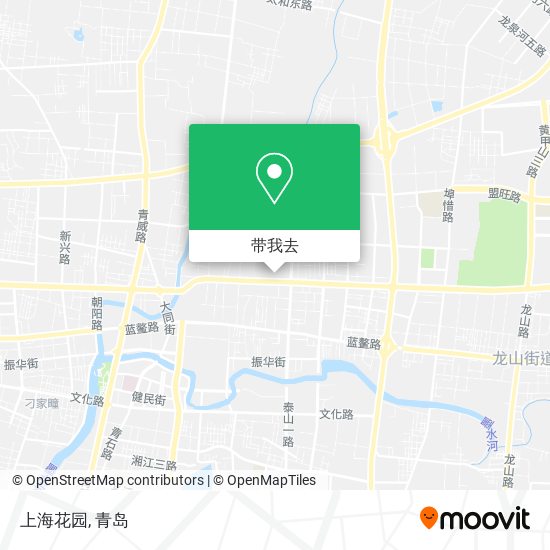 上海花园地图