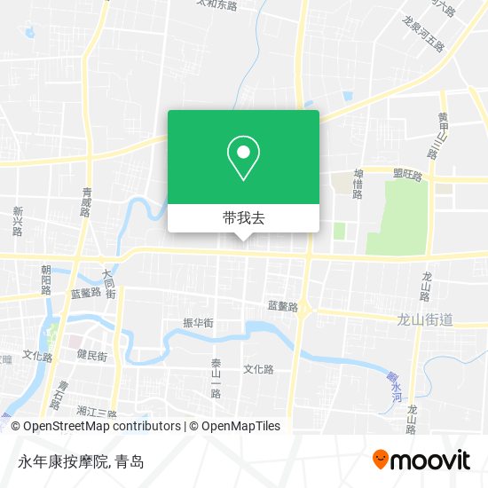 永年康按摩院地图