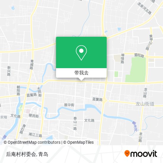 后庵村村委会地图