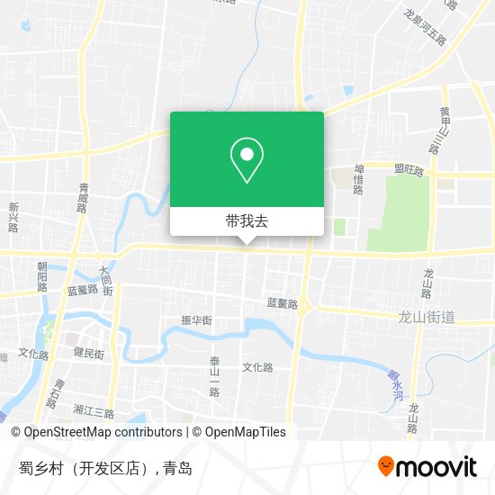 蜀乡村（开发区店）地图