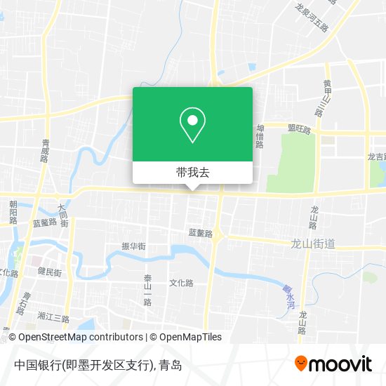 中国银行(即墨开发区支行)地图
