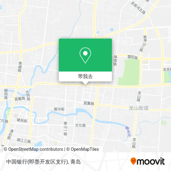 中国银行(即墨开发区支行)地图