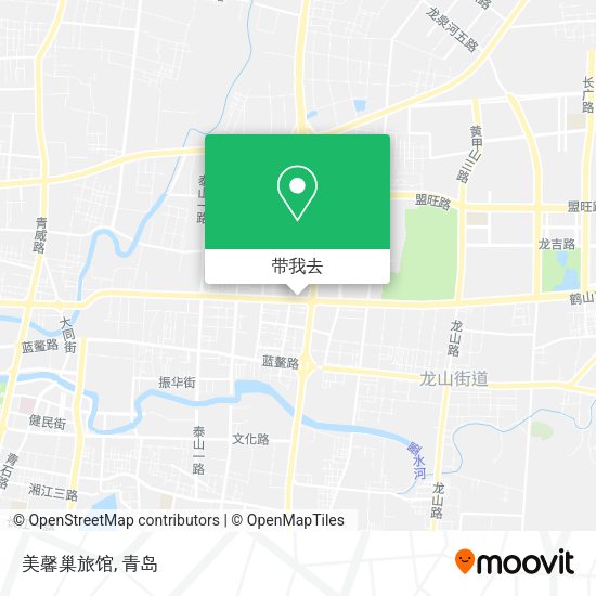 美馨巢旅馆地图