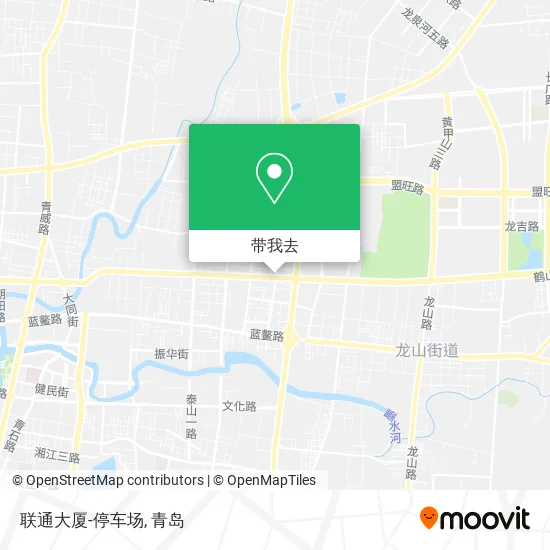 联通大厦-停车场地图