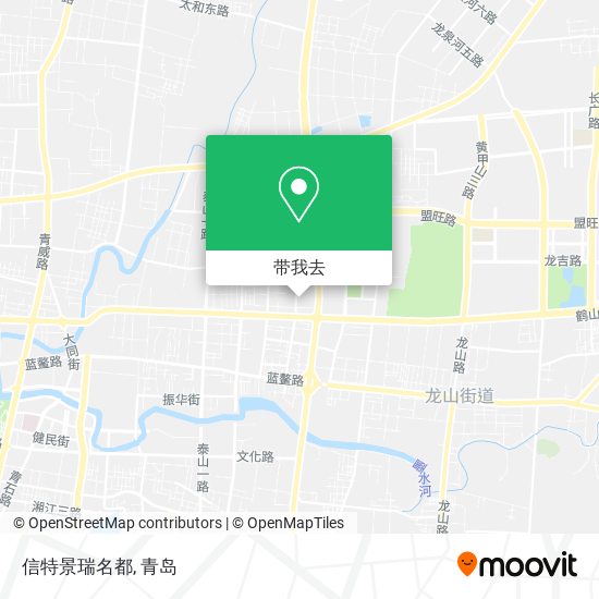 信特景瑞名都地图