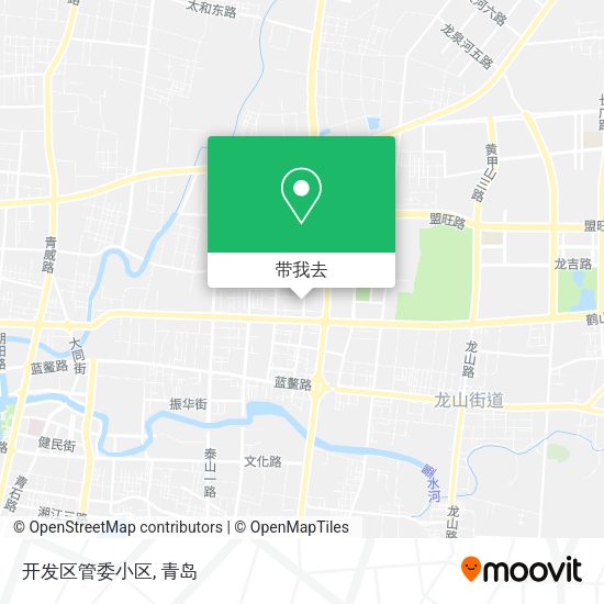 开发区管委小区地图