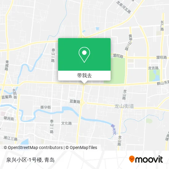 泉兴小区-1号楼地图