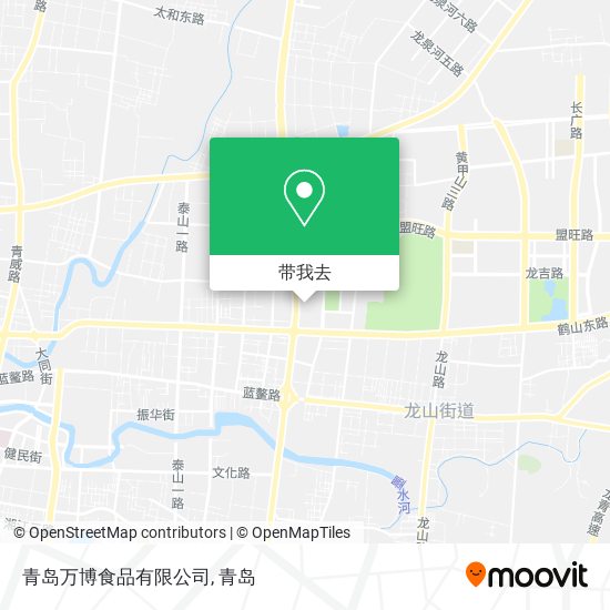青岛万博食品有限公司地图