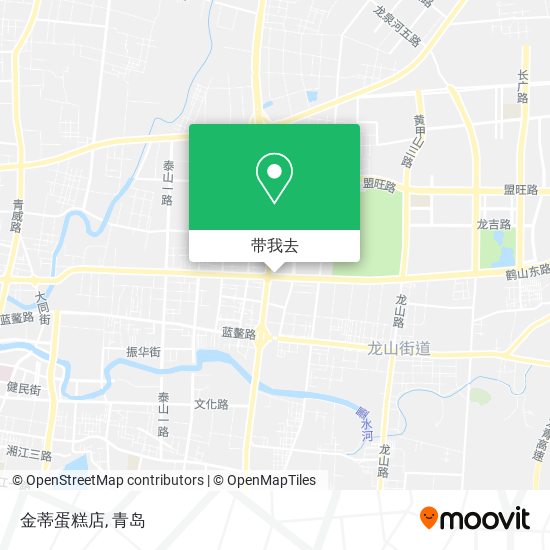 金蒂蛋糕店地图