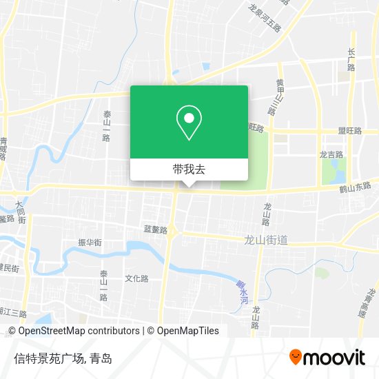信特景苑广场地图