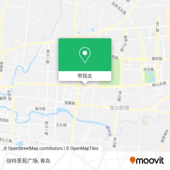信特景苑广场地图