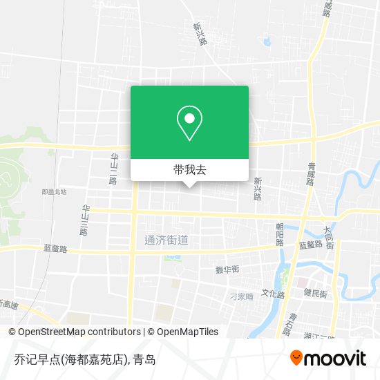 乔记早点(海都嘉苑店)地图
