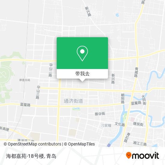 海都嘉苑-18号楼地图