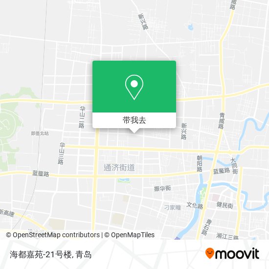 海都嘉苑-21号楼地图