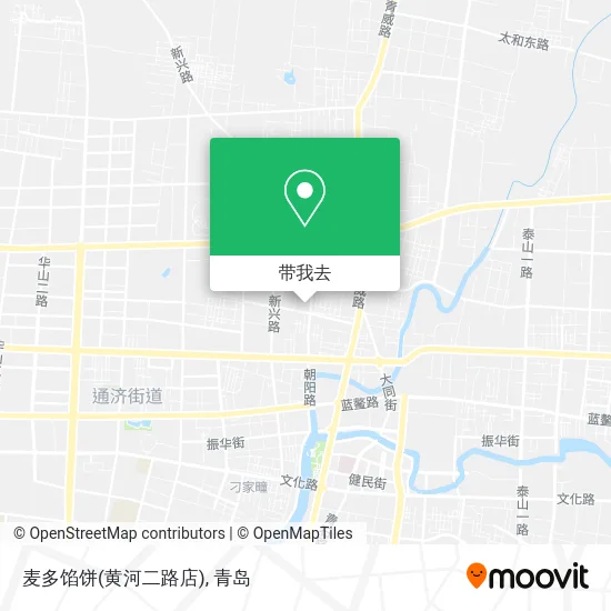 麦多馅饼(黄河二路店)地图