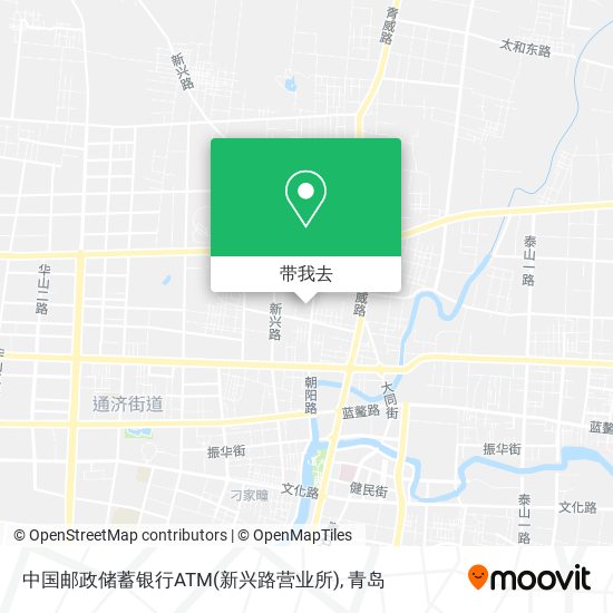中国邮政储蓄银行ATM(新兴路营业所)地图