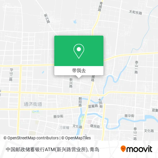 中国邮政储蓄银行ATM(新兴路营业所)地图