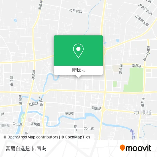 富丽自选超市地图