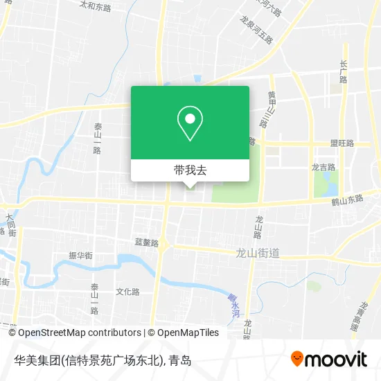 华美集团(信特景苑广场东北)地图