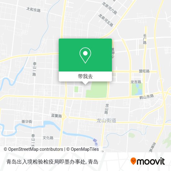 青岛出入境检验检疫局即墨办事处地图