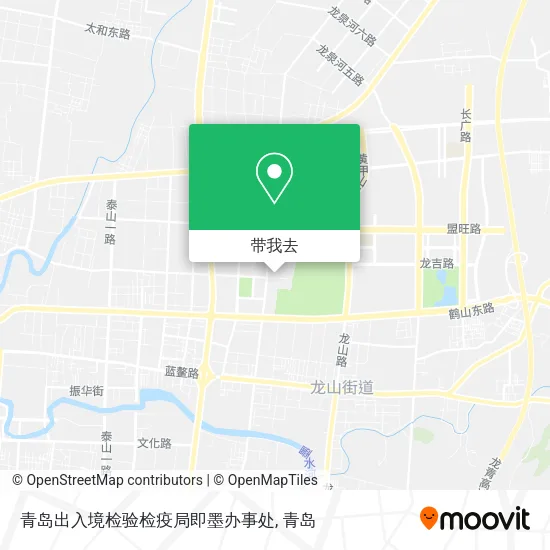 青岛出入境检验检疫局即墨办事处地图