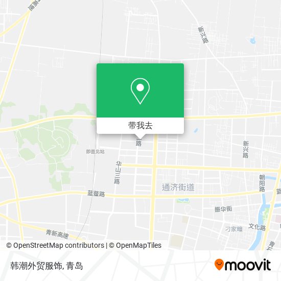 韩潮外贸服饰地图