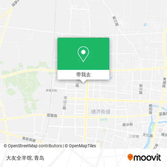 大友全羊馆地图