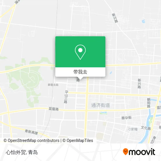 心怡外贸地图