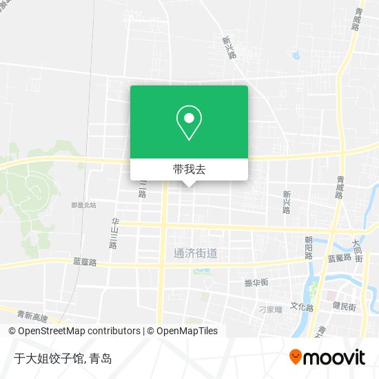 于大姐饺子馆地图