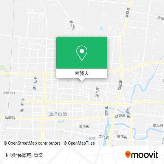 即发怡馨苑地图