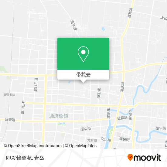即发怡馨苑地图