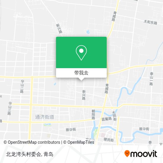 北龙湾头村委会地图