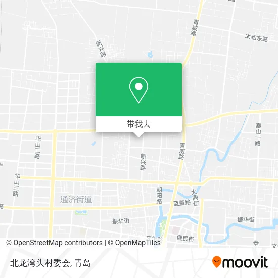 北龙湾头村委会地图