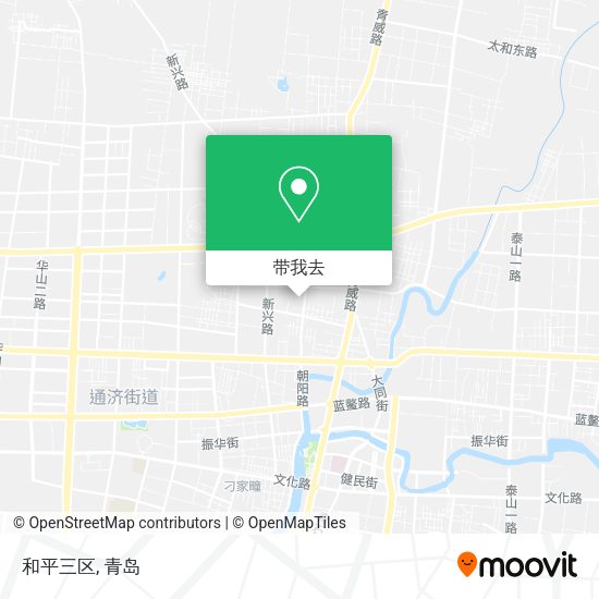 和平三区地图