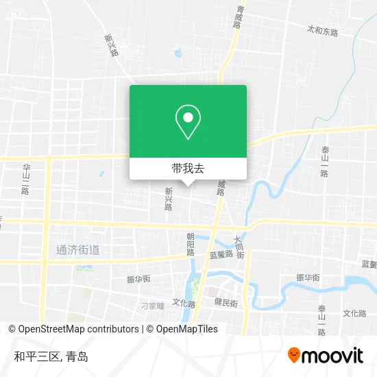 和平三区地图