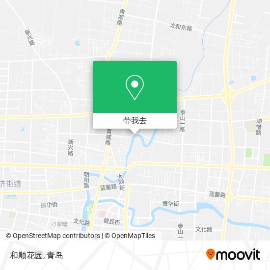 和顺花园地图
