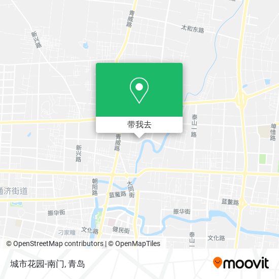 城市花园-南门地图