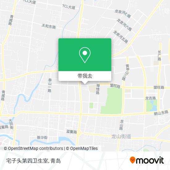 宅子头第四卫生室地图